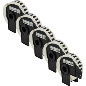 Vhbw - 5x Label Roll with Holder 29mm x 30.48m (1 Label) compatible with Brother pt QL-720, QL720NW Label Maker Vhbw - 5x Label Roll with Holder 29mm x 30.48m (1 Label) compatible with Brother pt QL-720, QL720NW Label Maker