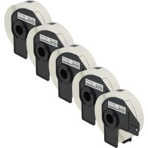 Vhbw - 5x Label Roll with Holder 29mm x 90mm (400 Label) Replacement for Brother DK-11201 for Label Maker White Vhbw - 5x Label Roll with Holder 29mm x 90mm (400 Label) Replacement for Brother DK-11201 for Label Maker White