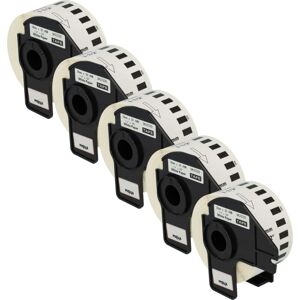 Vhbw - 5x Label Roll with Holder 38mm x 30.48m (1 Label) compatible with Brother pt QL-710W, QL-720, QL720NW Label Maker White Vhbw - 5x Label Roll with Holder 38mm x 30.48m (1 Label) compatible with Brother pt QL-710W, QL-720, QL720NW Label Maker White