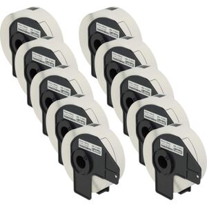 Vhbw - 10x Label Roll with Holder 29mm x 90mm (400 Label) compatible with Brother pt QL500BW, QL-550, QL-560 Label Maker White Vhbw - 10x Label Roll with Holder 29mm x 90mm (400 Label) compatible with Brother pt QL500BW, QL-550, QL-560 Label Maker White