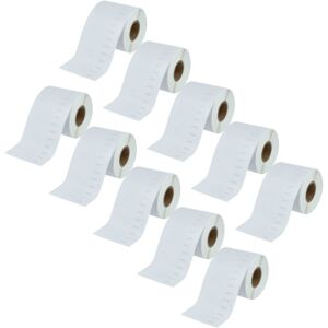Vhbw - 10x Label Roll 59mm x 190mm (110 Label) compatible with Dymo LabelWriter LW400 Turbo, LW450 Duo, LW450 Label Maker White Vhbw - 10x Label Roll 59mm x 190mm (110 Label) compatible with Dymo LabelWriter LW400 Turbo, LW450 Duo, LW450 Label Maker White
