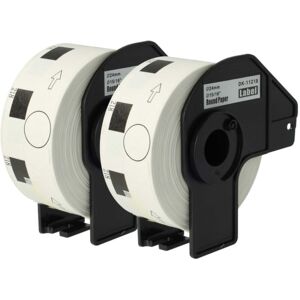 Vhbw - 2x Label Roll with Holder 24mm (1000 Label) compatible with Brother pt QL-580N, QL-650, QL-580 Label Maker - Premium White Vhbw - 2x Label Roll with Holder 24mm (1000 Label) compatible with Brother pt QL-580N, QL-650, QL-580 Label Maker - Premium White