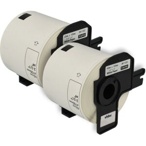 Vhbw - 2x Label Roll with Holder 62mm x 100mm (300 Label) compatible with Brother pt QL-710W, QL-700, QL-710 Label Maker White Vhbw - 2x Label Roll with Holder 62mm x 100mm (300 Label) compatible with Brother pt QL-710W, QL-700, QL-710 Label Maker White