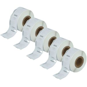 vhbw 5x Label Roll 12mm x 24mm (1000 Label) compatible with Seiko Smart Label Printer SLP 220, SLP 200, SLP 240 Label Maker vhbw 5x Label Roll 12mm x 24mm (1000 Label) compatible with Seiko Smart Label Printer SLP 220, SLP 200, SLP 240 Label Maker