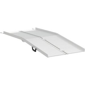Ramp for Wheelchair 270 kg Silver 183 x 73 x 5 cm Aluminium vidaXL Ramp for Wheelchair 270 kg Silver 183 x 73 x 5 cm Aluminium vidaXL