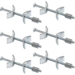WOIYIC Worktop Connector - Furniture Connector, 100 mm, 6 pcs. - Kitchen Worktop Joint - Furniture Assembly Screws - Assembly Hardware - Safe and Stable WOIYIC Worktop Connector - Furniture Connector, 100 mm, 6 pcs. - Kitchen Worktop Joint - Furniture Assembly Screws - Assembly Hardware - Safe and Stable