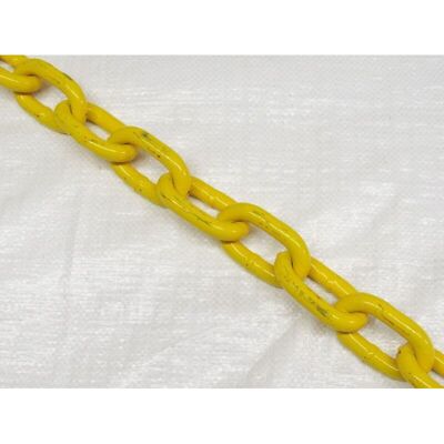Securefix Direct - 10MM Grade 80 Yellow Painted Mid Link Chain - 13000KG Fishing Trawling Lashing Securefix Direct - 10MM Grade 80 Yellow Painted Mid Link Chain - 13000KG Fishing Trawling Lashing