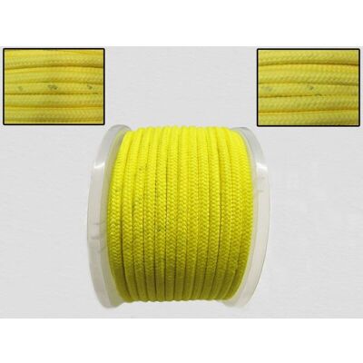 Securefix Direct - 10MM x 65 Metre Yellow Kernmantle Polypropylene Rope - 16 Plait Double Braided pp Securefix Direct - 10MM x 65 Metre Yellow Kernmantle Polypropylene Rope - 16 Plait Double Braided pp