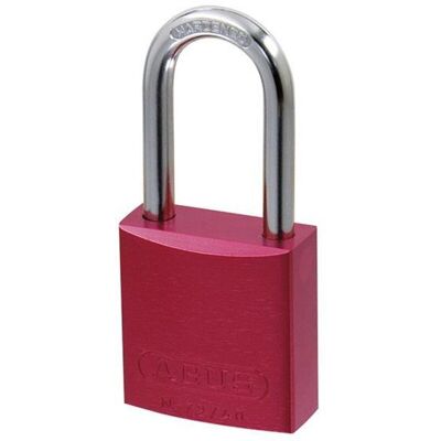 Abus - 45239 72/40mm Aluminium Padlock 40mm Long Shackle Red Keyed Alike TT0216262 Abus - 45239 72/40mm Aluminium Padlock 40mm Long Shackle Red Keyed Alike TT0216262