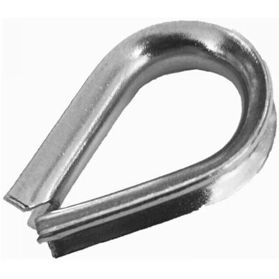 1PC 3mm Heart Shape Stainless Steel Terminal 304 Wire Rope Protection Ring YMYNY 1PC 3mm Heart Shape Stainless Steel Terminal 304 Wire Rope Protection Ring YMYNY