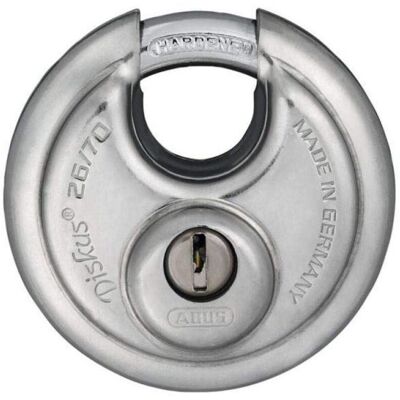 Abus - 32744 26/70mm Diskus Padlock Keyed Alike RR00600 ABUKA32744 Abus - 32744 26/70mm Diskus Padlock Keyed Alike RR00600 ABUKA32744