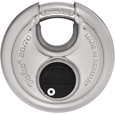 Abus - 32164 20/70mm Diskus Plus Padlock Carded ABU2070C Abus - 32164 20/70mm Diskus Plus Padlock Carded ABU2070C