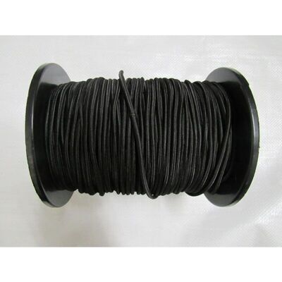 Securefix Direct - 3MM x 100M (328FT) Black Elastic Bungee Shock Cord Rope Securefix Direct - 3MM x 100M (328FT) Black Elastic Bungee Shock Cord Rope