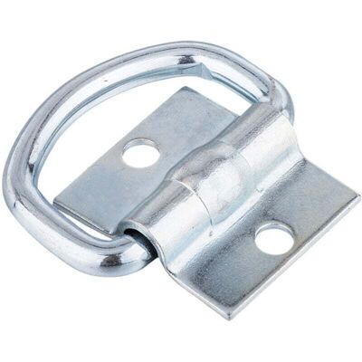 TEHTUY 4-Piece D-Ring Tie-Down Rings for Boat Trailers, Trucks, and Vans TEHTUY 4-Piece D-Ring Tie-Down Rings for Boat Trailers, Trucks, and Vans