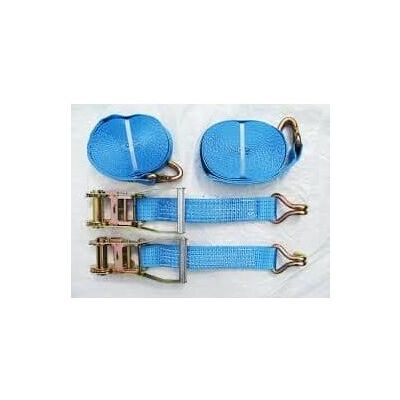 SECUREFIX DIRECT 50MM Ratchet Straps 4 Metre 5 Ton x2 (5000KG 4M Tie Down Lashing Claw J Hook) SECUREFIX DIRECT 50MM Ratchet Straps 4 Metre 5 Ton x2 (5000KG 4M Tie Down Lashing Claw J Hook)
