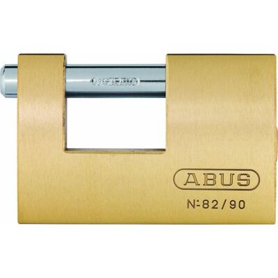 ABUS 11578 82/90mm Monoblock Brass Shutter Padlock Keyed Alike 8521 ABUKA11578 ABUS 11578 82/90mm Monoblock Brass Shutter Padlock Keyed Alike 8521 ABUKA11578