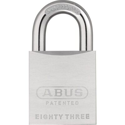 Abus - 53927 83/50mm Chrome Plated Brass Padlock Carded ABU8350C Abus - 53927 83/50mm Chrome Plated Brass Padlock Carded ABU8350C