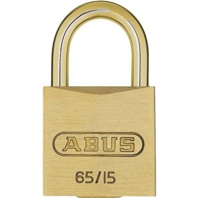 Abus - Mechanical 65MB/15mm Solid Brass Padlock Keyed Alike 6151 ABUKA09326 Abus - Mechanical 65MB/15mm Solid Brass Padlock Keyed Alike 6151 ABUKA09326