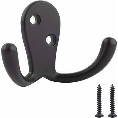 TEHTUY AB4900-FB-5 Robe hook, opaque black TEHTUY AB4900-FB-5 Robe hook, opaque black