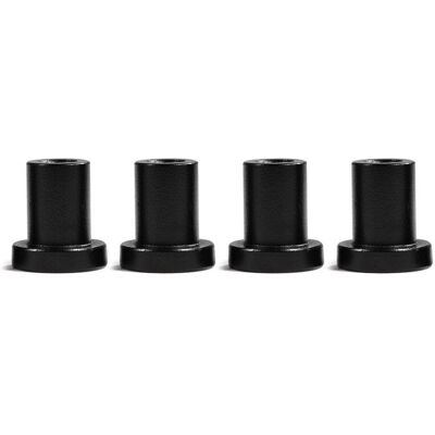 TORMATOR Barn Door Spacer, 4-Piece Sliding Door Rail Wall Spacer, Carbon Steel Connector Hardware TORMATOR Barn Door Spacer, 4-Piece Sliding Door Rail Wall Spacer, Carbon Steel Connector Hardware