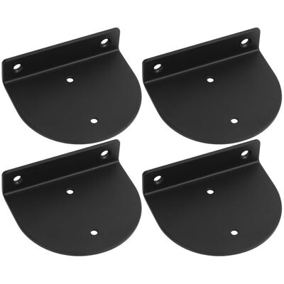 CCYKXA Pcs Floating Wall Shelf Brackets, Metal Wall Shelf Brackets, Invisible Fixing Wall Shelf Support, Black CCYKXA Pcs Floating Wall Shelf Brackets, Metal Wall Shelf Brackets, Invisible Fixing Wall Shelf Support, Black