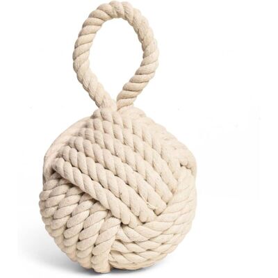 GROOFOO Decorative Door Stop, Weighted Door Stopper for Bottom of Door, Rope Door Stop, Knot Nautical Door Stop, Heavy Doorstop for Bedroom, Living Room GROOFOO Decorative Door Stop, Weighted Door Stopper for Bottom of Door, Rope Door Stop, Knot Nautical Door Stop, Heavy Doorstop for Bedroom, Living Room