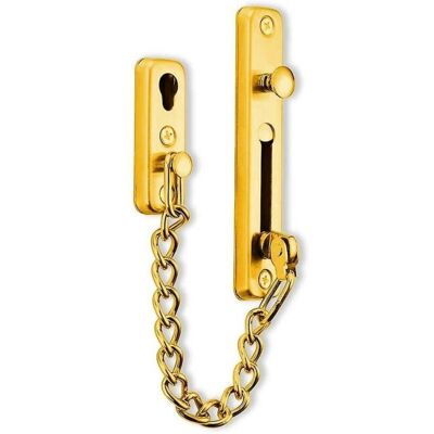 Cyslmuk - Door anti-theft chain made of stainless steel. Door chain made of stainless steel, punch-free anti-theft chain Cyslmuk - Door anti-theft chain made of stainless steel. Door chain made of stainless steel, punch-free anti-theft chain