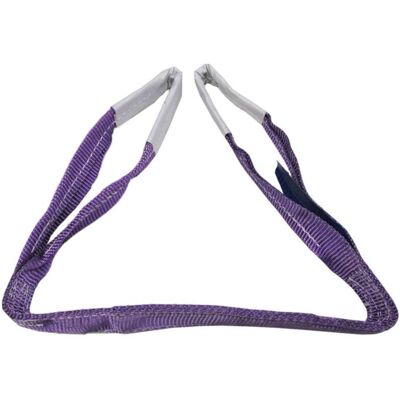 Securefix Direct - Duplex Web Sling 1 Ton 6 Metre (1T 6M 60MM Violet Strap Hoist Lifting 1000KG) Securefix Direct - Duplex Web Sling 1 Ton 6 Metre (1T 6M 60MM Violet Strap Hoist Lifting 1000KG)