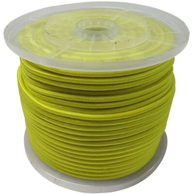 SECUREFIX DIRECT Elastic Bungee Rope Shock Cord 10MM Yellow (100M Reel Elasticated Tie Down) SECUREFIX DIRECT Elastic Bungee Rope Shock Cord 10MM Yellow (100M Reel Elasticated Tie Down)