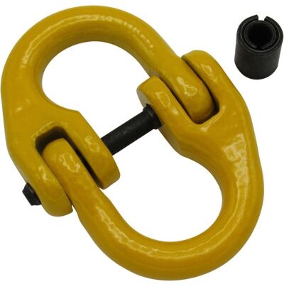 Securefix Direct - G80 Chain Connector 20MM (Grade 80 12.5 Ton Lifting Component Connector 12.5T) Securefix Direct - G80 Chain Connector 20MM (Grade 80 12.5 Ton Lifting Component Connector 12.5T)
