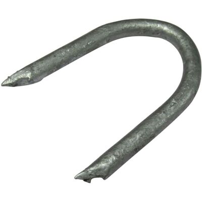 SECUREFIX DIRECT Galvanised U Nails Fencing Staples 2.5" X20 (U-Shaped Wire Fence Wooden Post Fasteners) SECUREFIX DIRECT Galvanised U Nails Fencing Staples 2.5" X20 (U-Shaped Wire Fence Wooden Post Fasteners)
