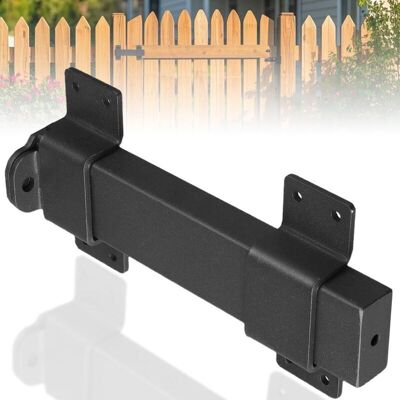 Gate lock with padlock hole, heavy-duty adjustable door latch for fences, gates, yards, barn doors, cottages, garages Gate lock with padlock hole, heavy-duty adjustable door latch for fences, gates, yards, barn doors, cottages, garages