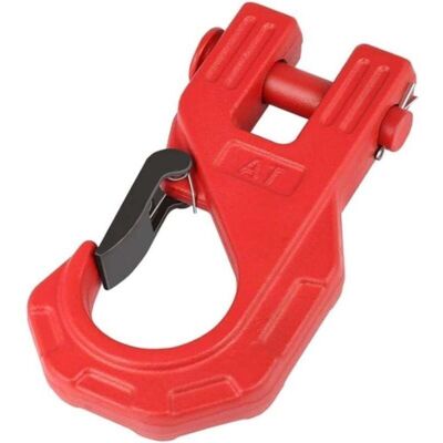 TORMATOR Heavy-Duty 3/8 Inch Winch Hook, Winch Hook for, U-Shaped Sliding Winch Hook for Synthetic Rope Winch Cable ATV UTV, TORMATOR Heavy-Duty 3/8 Inch Winch Hook, Winch Hook for, U-Shaped Sliding Winch Hook for Synthetic Rope Winch Cable ATV UTV,