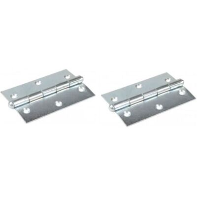 Ibfm Heavy-Duty 90x75 Zinc-Plated Hinge - 1 Pair Ibfm Heavy-Duty 90x75 Zinc-Plated Hinge - 1 Pair