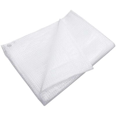 vidaXL Leno Tarpaulin 6x8 m White Waterproof Cover Multi vidaXL Leno Tarpaulin 6x8 m White Waterproof Cover Multi
