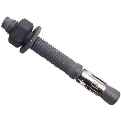 MASONMATE M12 x 100mm Galvanised Through Bolt - Through bolt MASONMATE M12 x 100mm Galvanised Through Bolt - Through bolt