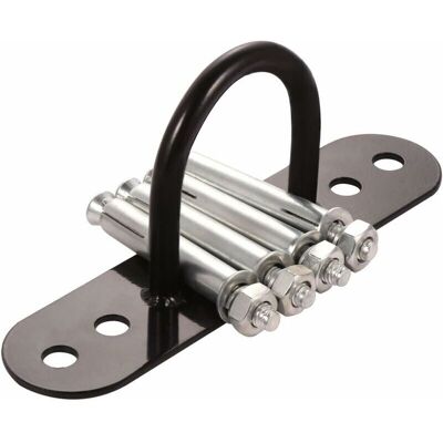 LUNE Moon-Anchor Point for Installing Battle Rope Wall Anchor Hook Anchor Ring Fixing Bracket with 4 screws LUNE Moon-Anchor Point for Installing Battle Rope Wall Anchor Hook Anchor Ring Fixing Bracket with 4 screws