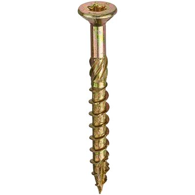 Eurotec Yellow Wood Screw TX 40 8x80mm - 50 pcs Eurotec Yellow Wood Screw TX 40 8x80mm - 50 pcs