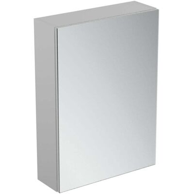 Ideal Standard - Door Mirror Cabinet 500mm Wide - Aluminium Ideal Standard - Door Mirror Cabinet 500mm Wide - Aluminium