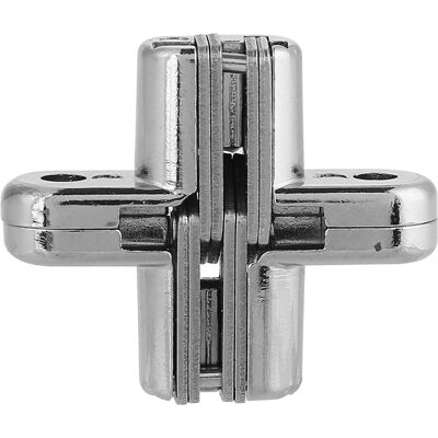 STUNACY Zinc Alloy Hidden Hinges Invisible Concealed Cross Door Hinge Bearing Silver (s) STUNACY Zinc Alloy Hidden Hinges Invisible Concealed Cross Door Hinge Bearing Silver (s)