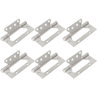 OEM 6pcs Stainless Steel Flat Opening Door Window Hinges Silent Bearing Furniture Hardware OEM 6pcs Stainless Steel Flat Opening Door Window Hinges Silent Bearing Furniture Hardware