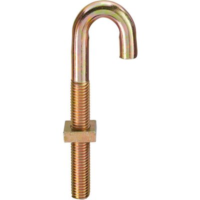 Unifix Hook Bolts And Nuts Zyp - M8 X 240 - Box Of 100 Unifix Hook Bolts And Nuts Zyp - M8 X 240 - Box Of 100