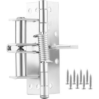 STUNACY 4 Inch Self Closing Door Hinges Spring Door Hinge Concealed Door Hinges Residential Door Hardware 90 Degree Positioning STUNACY 4 Inch Self Closing Door Hinges Spring Door Hinge Concealed Door Hinges Residential Door Hardware 90 Degree Positioning