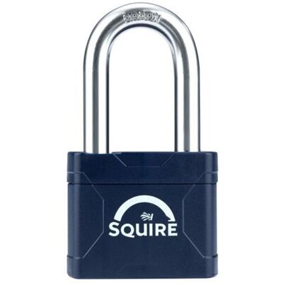 Squire 50/1.5 Stronglock Plus 50/1.5 Laminated Padlock 50mm Long Shackle HSQSLP5015 Squire 50/1.5 Stronglock Plus 50/1.5 Laminated Padlock 50mm Long Shackle HSQSLP5015