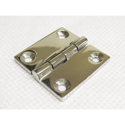 Securefix Direct - Stainless Steel Butt Hinge 50mm X 50mm (door Marine Boat Folding Four Holes) Securefix Direct - Stainless Steel Butt Hinge 50mm X 50mm (door Marine Boat Folding Four Holes)