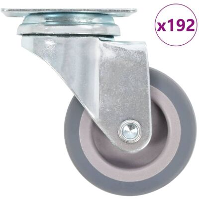 vidaXL Swivel Casters 192 pcs - 50 mm - Casters vidaXL Swivel Casters 192 pcs - 50 mm - Casters