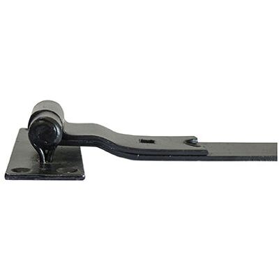 Taurus Timco Cranked Band & Hook On Plates Hinges Black - 450mm Taurus Timco Cranked Band & Hook On Plates Hinges Black - 450mm