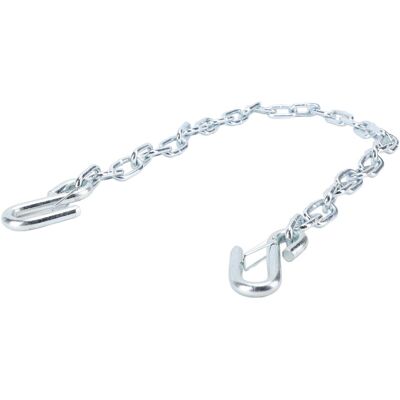GROOFOO Trailer Safety Chain High Strength 1m Length with S Hooks 3500lbs Capacity Stretch Proof for Trailer RV GROOFOO Trailer Safety Chain High Strength 1m Length with S Hooks 3500lbs Capacity Stretch Proof for Trailer RV