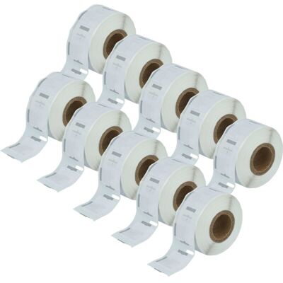 Vhbw - 10x Label Roll 12mm x 24mm (1000 Label) compatible with Seiko Smart Label Printer slp 430, slp 420 Label Maker White Vhbw - 10x Label Roll 12mm x 24mm (1000 Label) compatible with Seiko Smart Label Printer slp 430, slp 420 Label Maker White