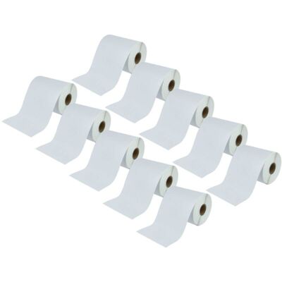 Vhbw - 10x Thermal Transfer Label Roll 152.4mm x 101.6mm (250 Label) compatible with Zebra TLP3742 Label Maker White Vhbw - 10x Thermal Transfer Label Roll 152.4mm x 101.6mm (250 Label) compatible with Zebra TLP3742 Label Maker White